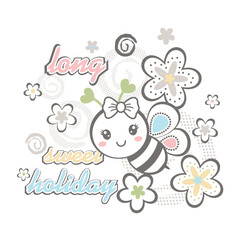 long sweet bee holiday