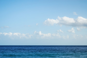 海　空　雲　素材