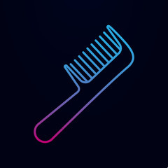 Comb nolan icon. Simple thin line, outline vector of bathroom icons for ui and ux, website or mobile application