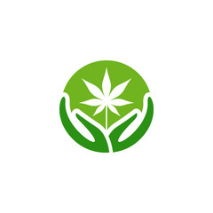 Ecology green vector icon logo illustration environmental