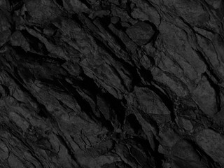 Black stone texture background. Rock texture. Abstract grunge stone background.