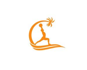 Gym beach logo