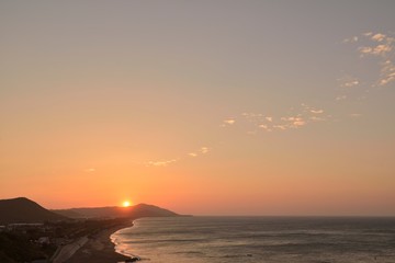 伊良湖岬からの日の出