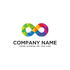 Fototapeta premium creative logo design Infinity concept vector template