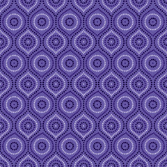 Abstract Aboriginal dot painting in vector format