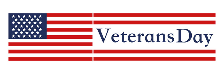 Naklejka premium VATERAN DAY NATIONAL FLAG AMERICAN vector 11