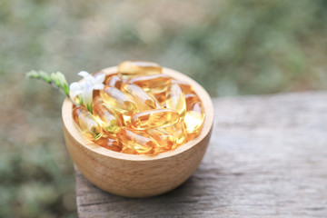  fish oil or herbal oil for healthy eating 