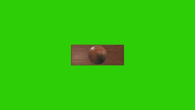 Rubber Stamps Animation With green screen