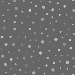 Snow falling seamless pattern. Christmas winter season texture.