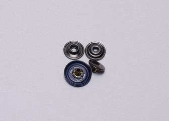 disassembled rivet from clothes