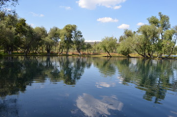 Aspecto de la Laguna de Zacapu 