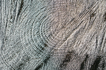 Newly  ice  on wooden Background