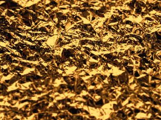 Golden foil festive texture