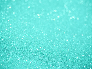 Obraz premium turquoise blue glitter abstract background