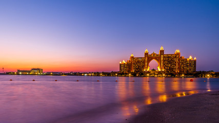 Atlantis the Palm Hotel in UAE, Dubai. Atlantis is luxury hotel in Dubai