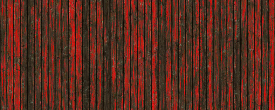 Rustic red wood floor texture background