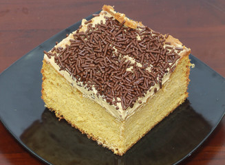 Homemade Delicious Cakes With Chocolate Rice