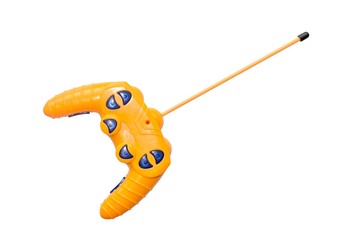Yellow toy remote control