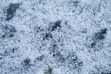 Snow texture. Natural winter background