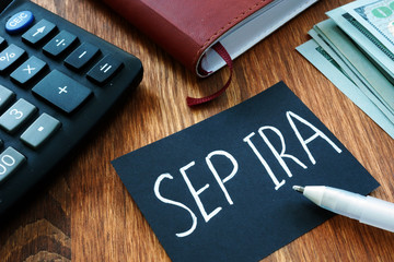 Writing note shows the text Sep ira