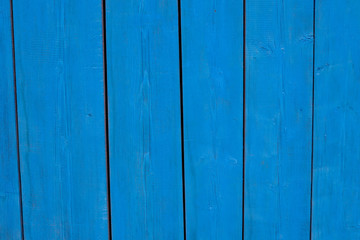 Naklejka premium Vertical blue wood texture pattern background