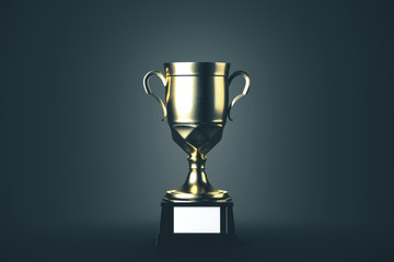 Golden winner's cup