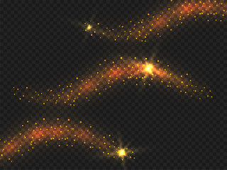 Abstract background with golden waves. © Abdul Qaiyoom