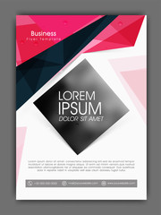Abstract Flyer, Template or Brochure design for Business.