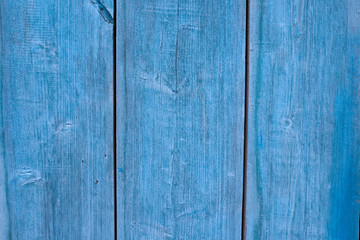 Obraz premium Vertical blue wood texture pattern background
