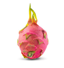 Dragon fruit isolated on white background