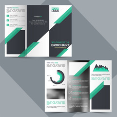 Two Page, Tri-Fold Brochure design for Business.