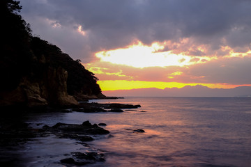 Sunset in Enoshima