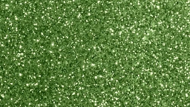 beautiful festive shiny video with shimmering green sequins