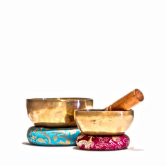 Singing bowl tibetan and nepal sound ayurveda