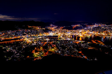 Naklejka premium 長崎の夜景