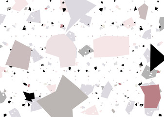 Terrazzo pattern design, abstract background for your design.