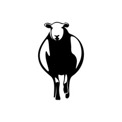 Goat Logo Design Vector. Goat logo Template