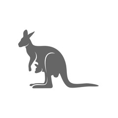 Kangaroo Logo Design Vector. Kangaroo logo Template