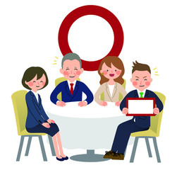 テーブル　フリップ　回答　会社