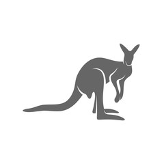 Kangaroo Logo Design Vector. Kangaroo logo Template