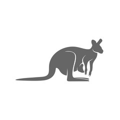 Kangaroo Logo Design Vector. Kangaroo logo Template