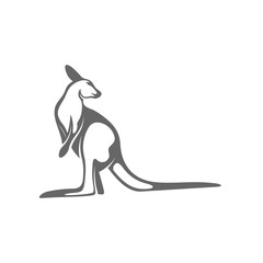 Kangaroo Logo Design Vector. Kangaroo logo Template