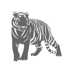 Fototapeta na wymiar Tiger Logo Design Vector. Tiger logo Template