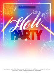 Holi Background. 