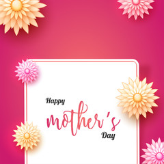 Greeting Card for Mother's Day celebration.