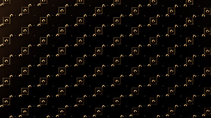 Fototapeta premium Interior pattern, architectural background. 3d illustration, 3d rendering.