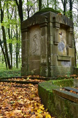 Szczecin Zdroje Park Toepffer pomnik Źródło