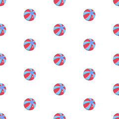 Obraz premium Seamless Pattern with colorful balls