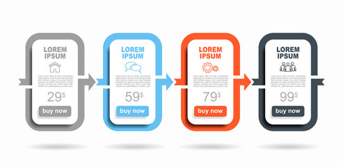 Infographic design template with place for your data. Vector illustration.