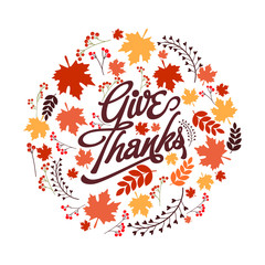Happy Thanksgiving Day background.